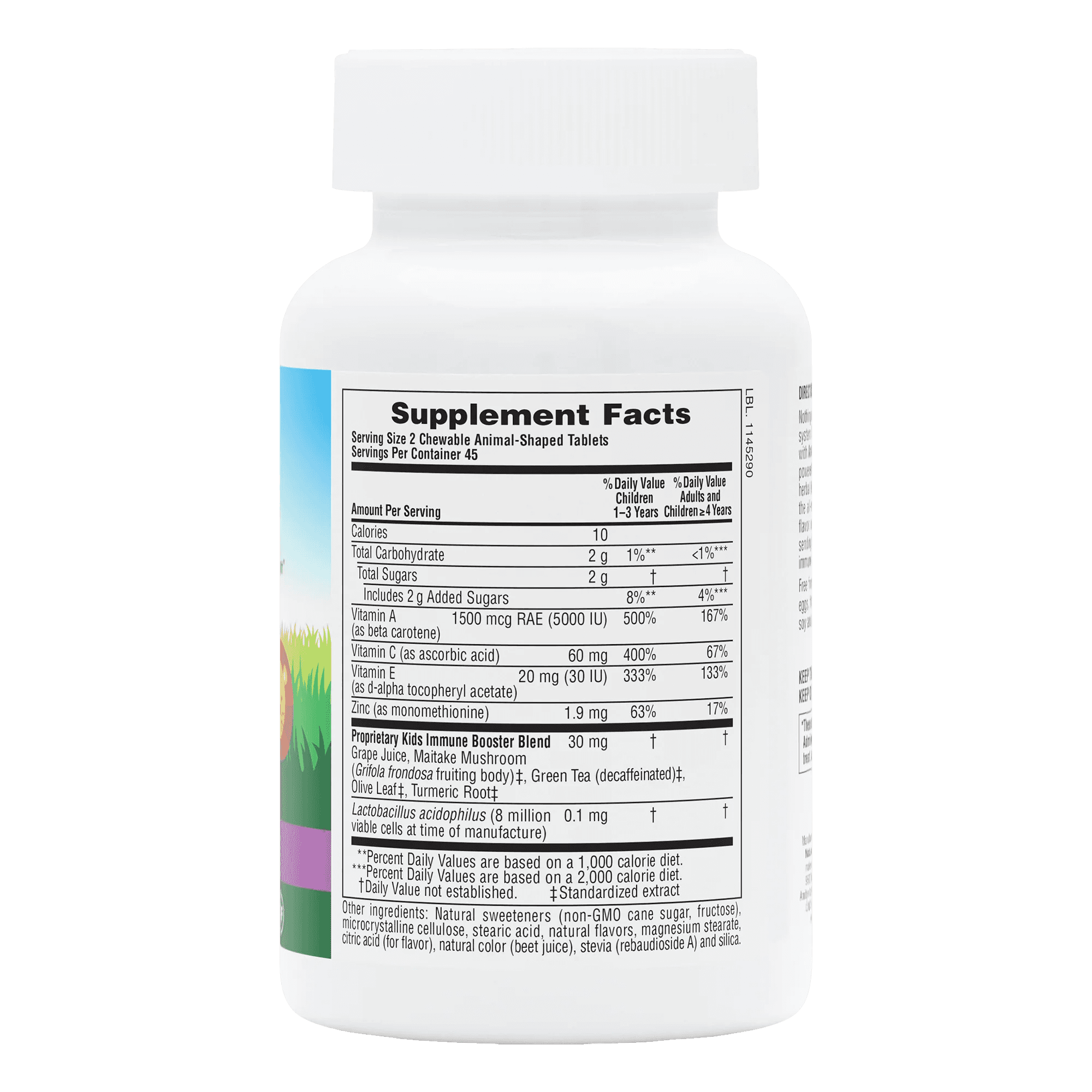 Natures Plus Immune Booster  Animal Parade 90 Tuggtabletter