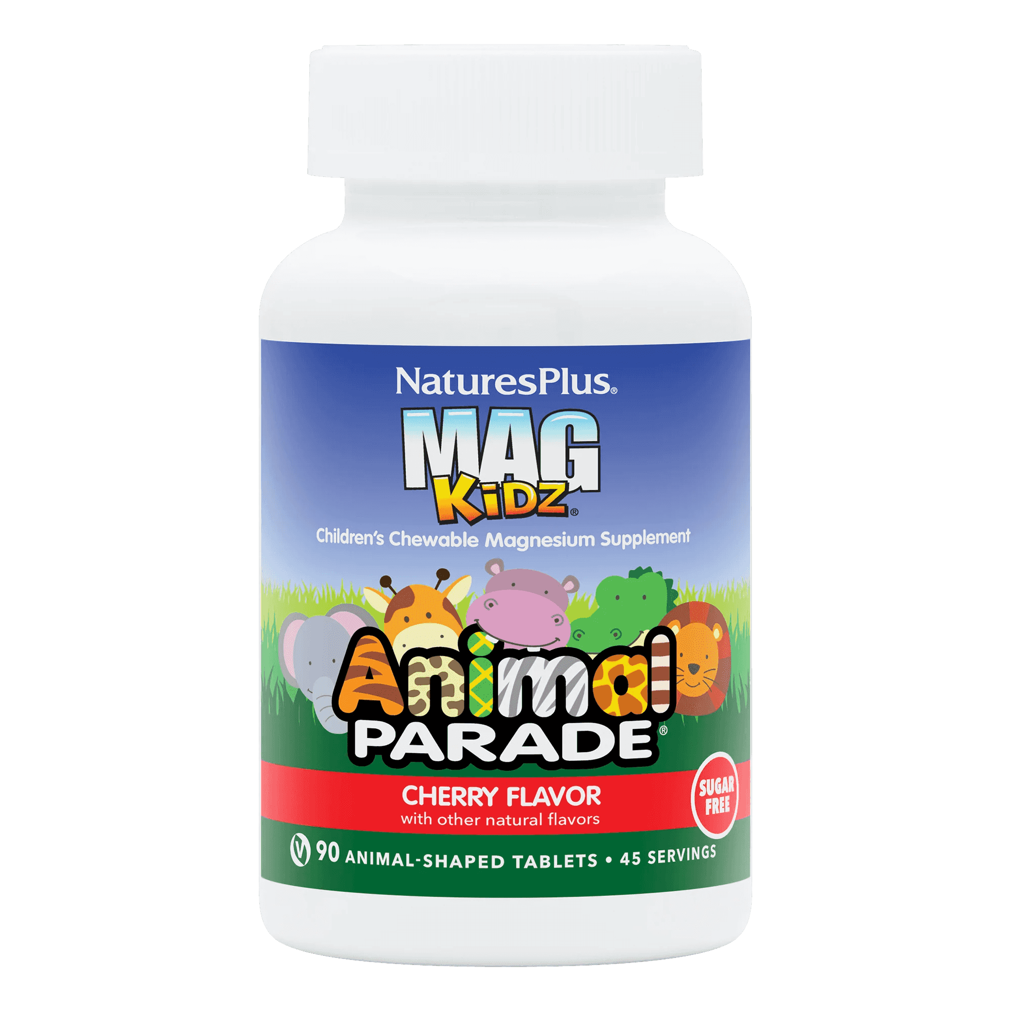 Natures Plus Mag Kidz Animal Parade 90 Tuggtabletter