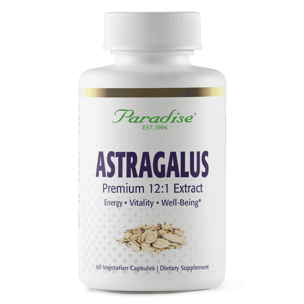 Paradise Herbs Astragalus Extract 250 mg 120 Veg Kapslar