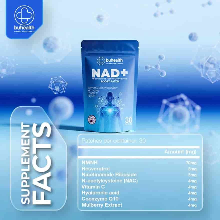 Buhealth NAD+ 30 Patches