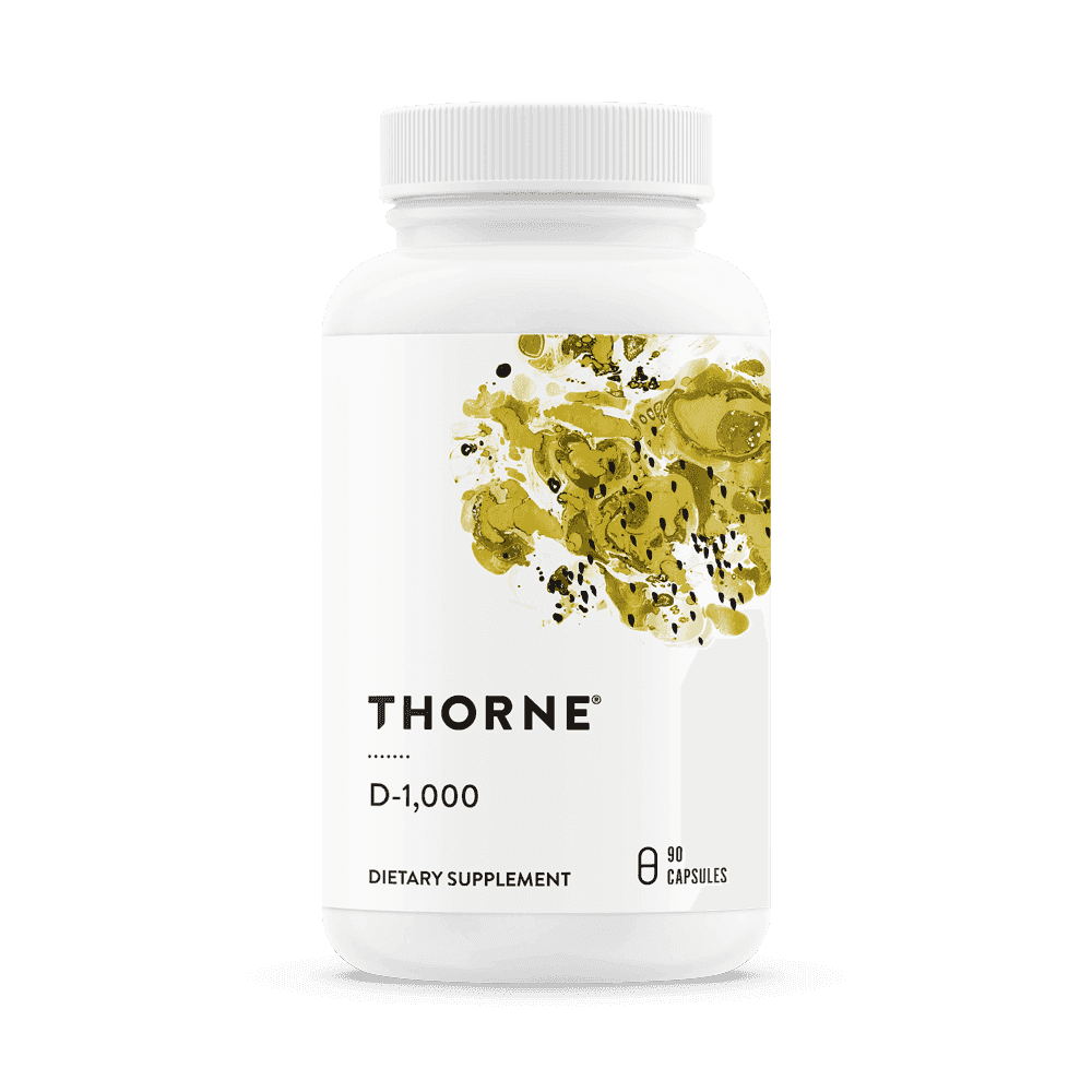 Thorne research D3-Vitamin 1000 IU 90 Kapslar