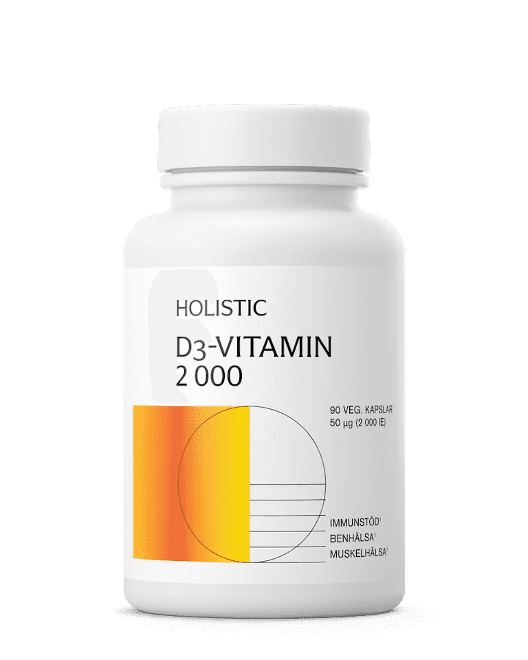 Holistic D3-Vitamin 2000 IU 90 kap
