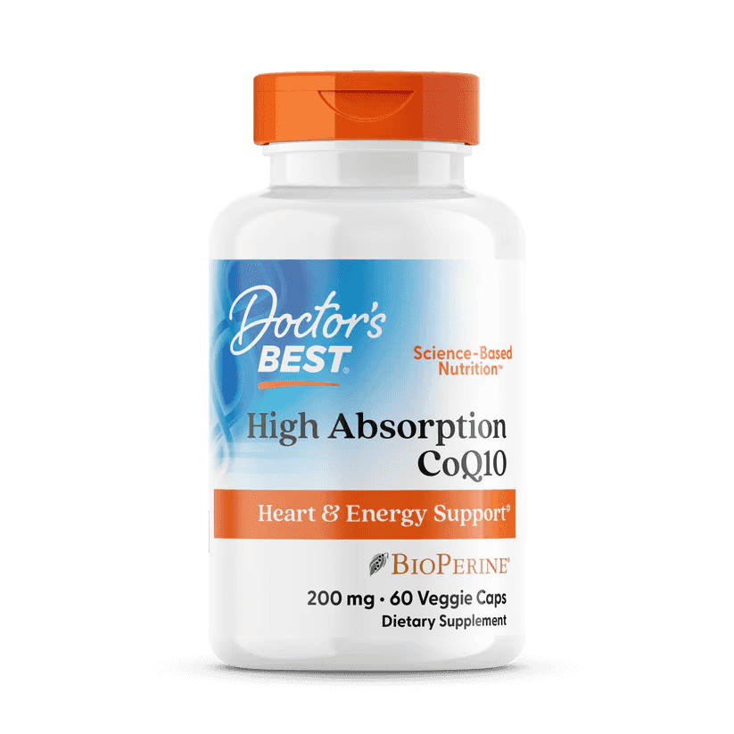 Dr. Best High Absorption CoQ10 with BioPerine, 200 mg, 60 Softgels