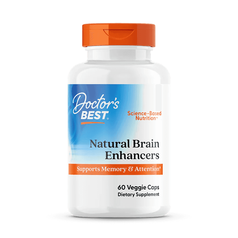 Dr. Best Natural Brain Enhancers 60 Veg kap