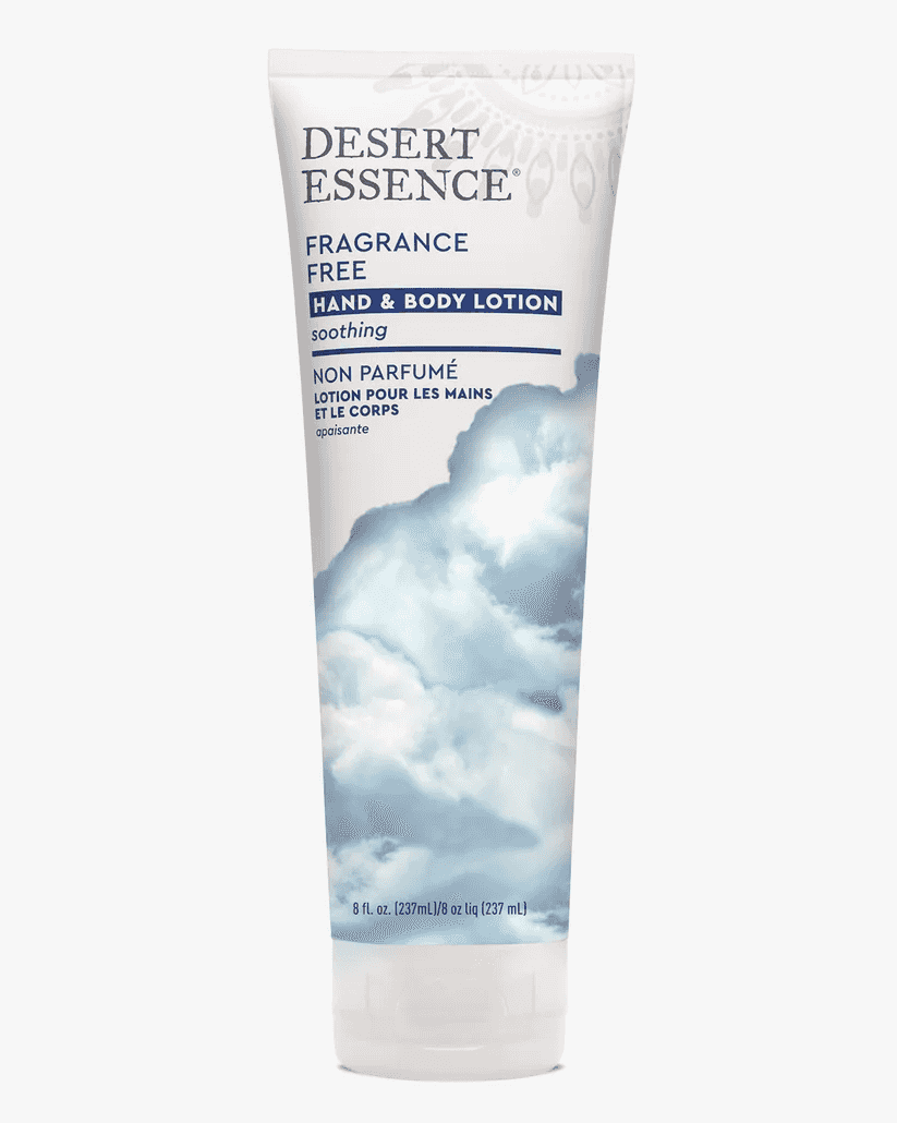 Desert Essence Fragrance Free Hand & Body Lotion Soothing 273 ml