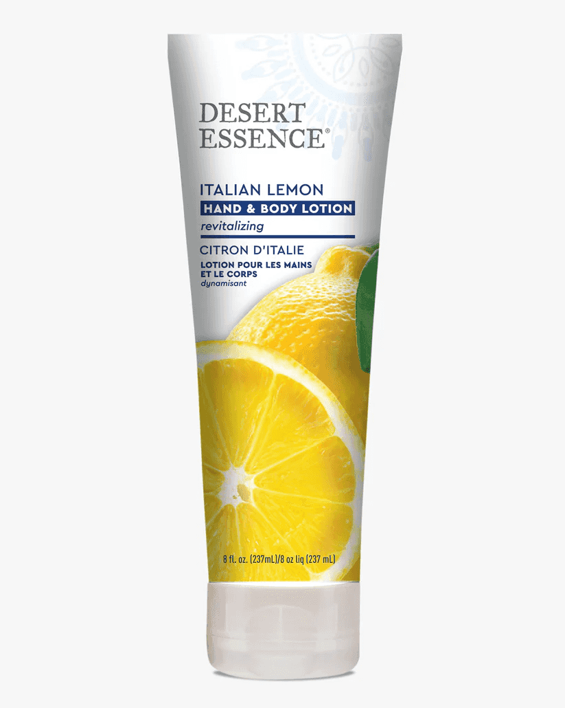 Desert Essence Italian Lemon Hand & Body Lotion Revitalizing 237 ml