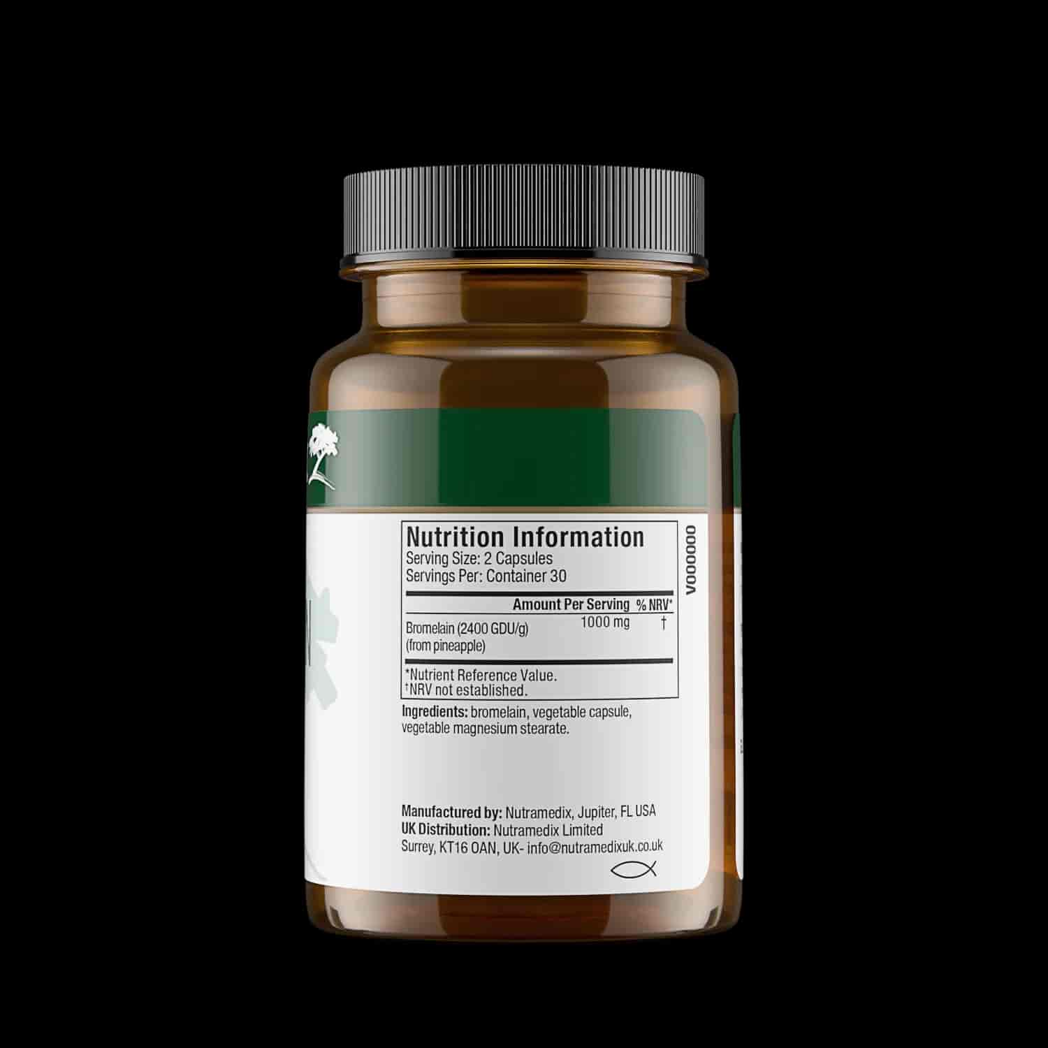 NutraMedix Bromelain 60 kapslar