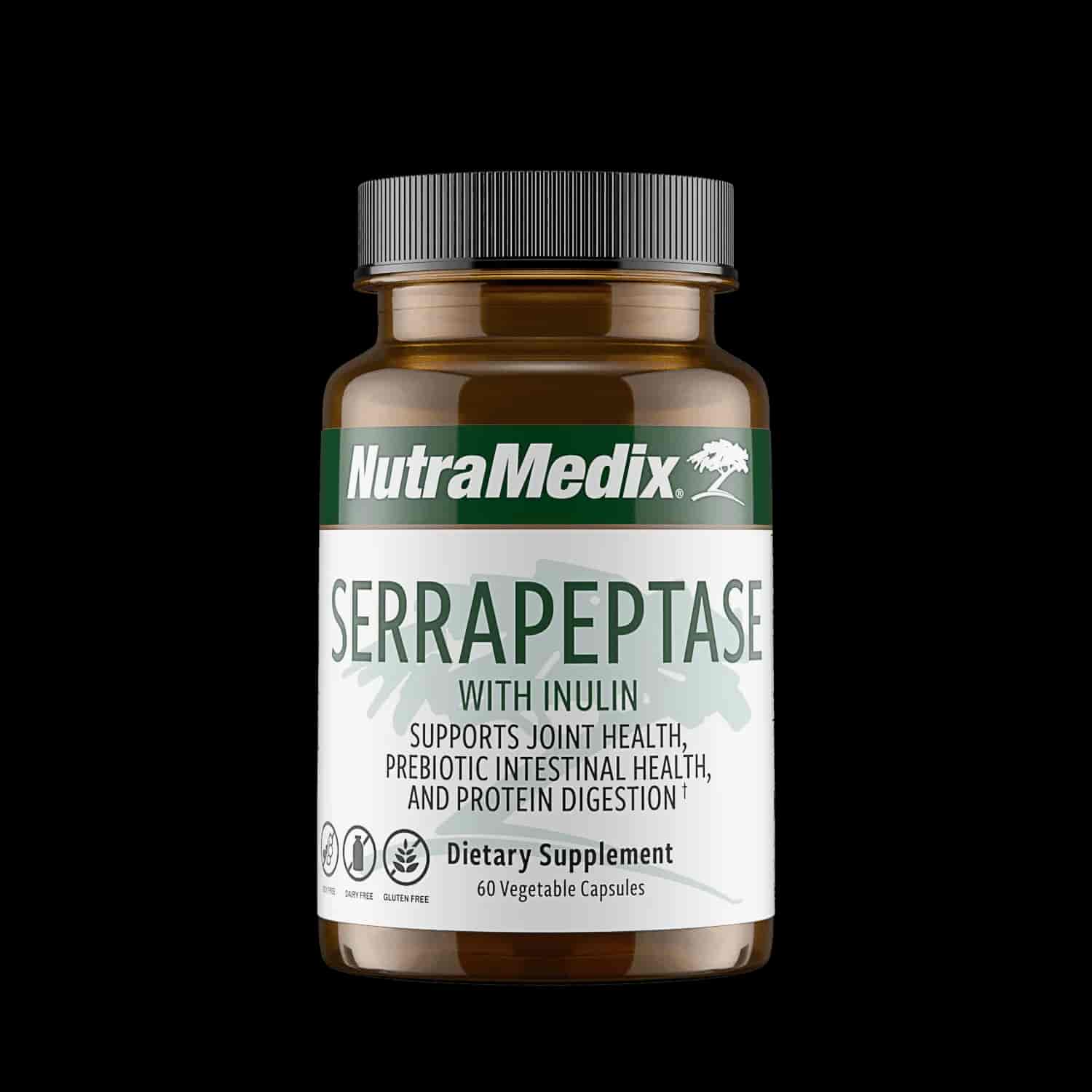 NutraMedix Serrapeptase 60 kapslar