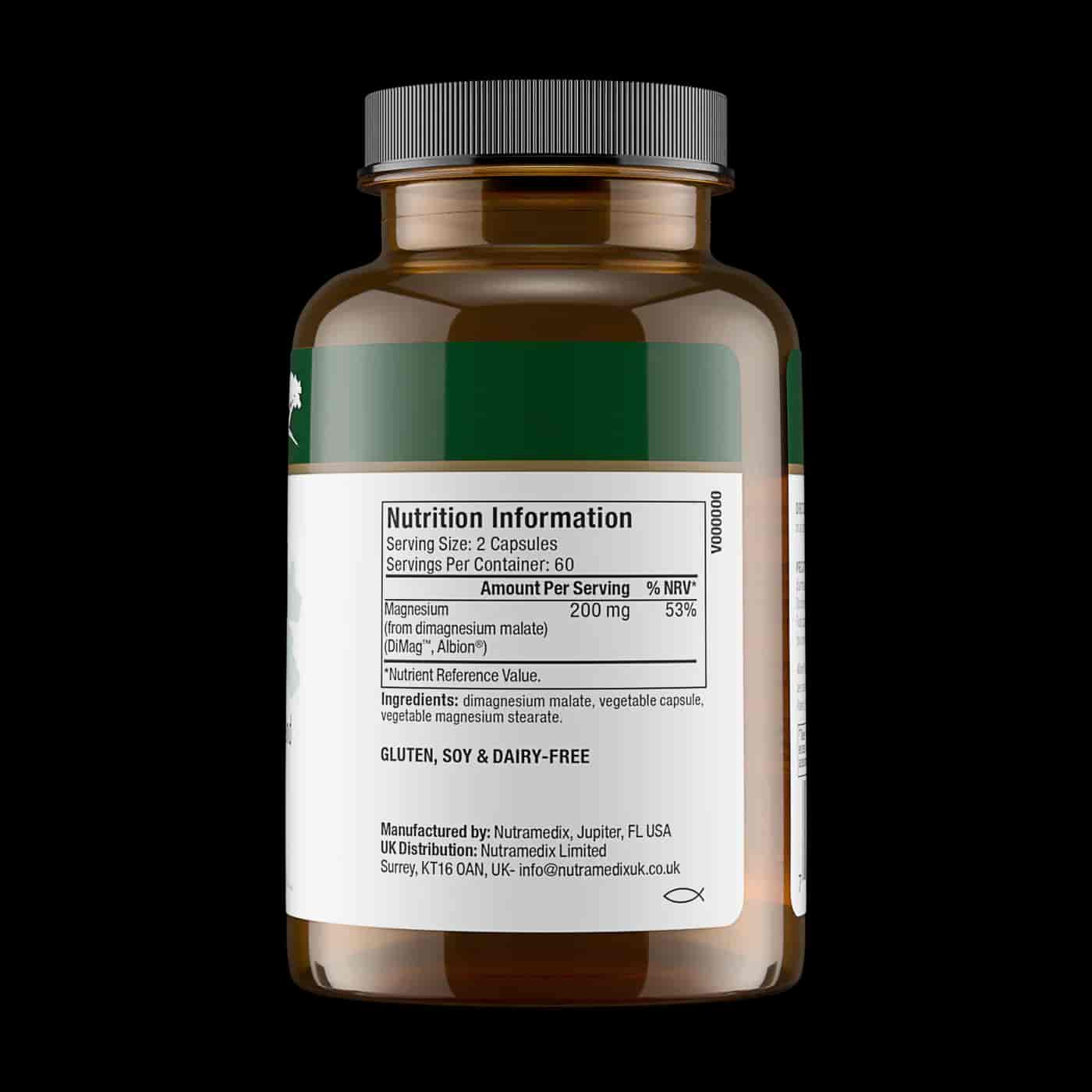 NutraMedix Magnesium Malate 120 kap
