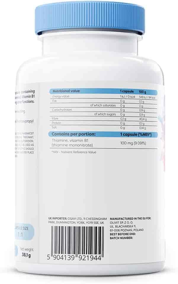 Osavi B1 100mg 120kap