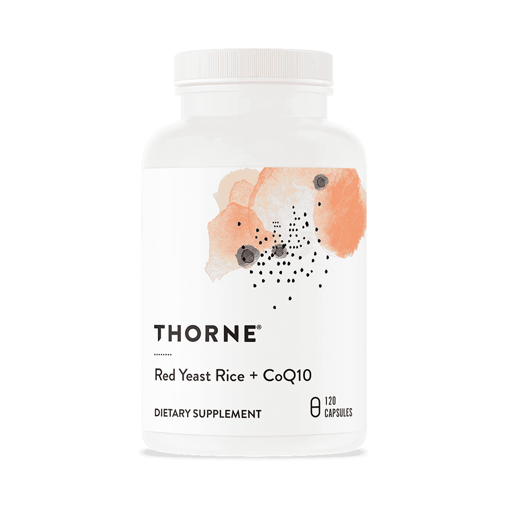 Thorne Research Red Yeast Rice + Q10 (Tidigare Choleast) 120 Kapslar