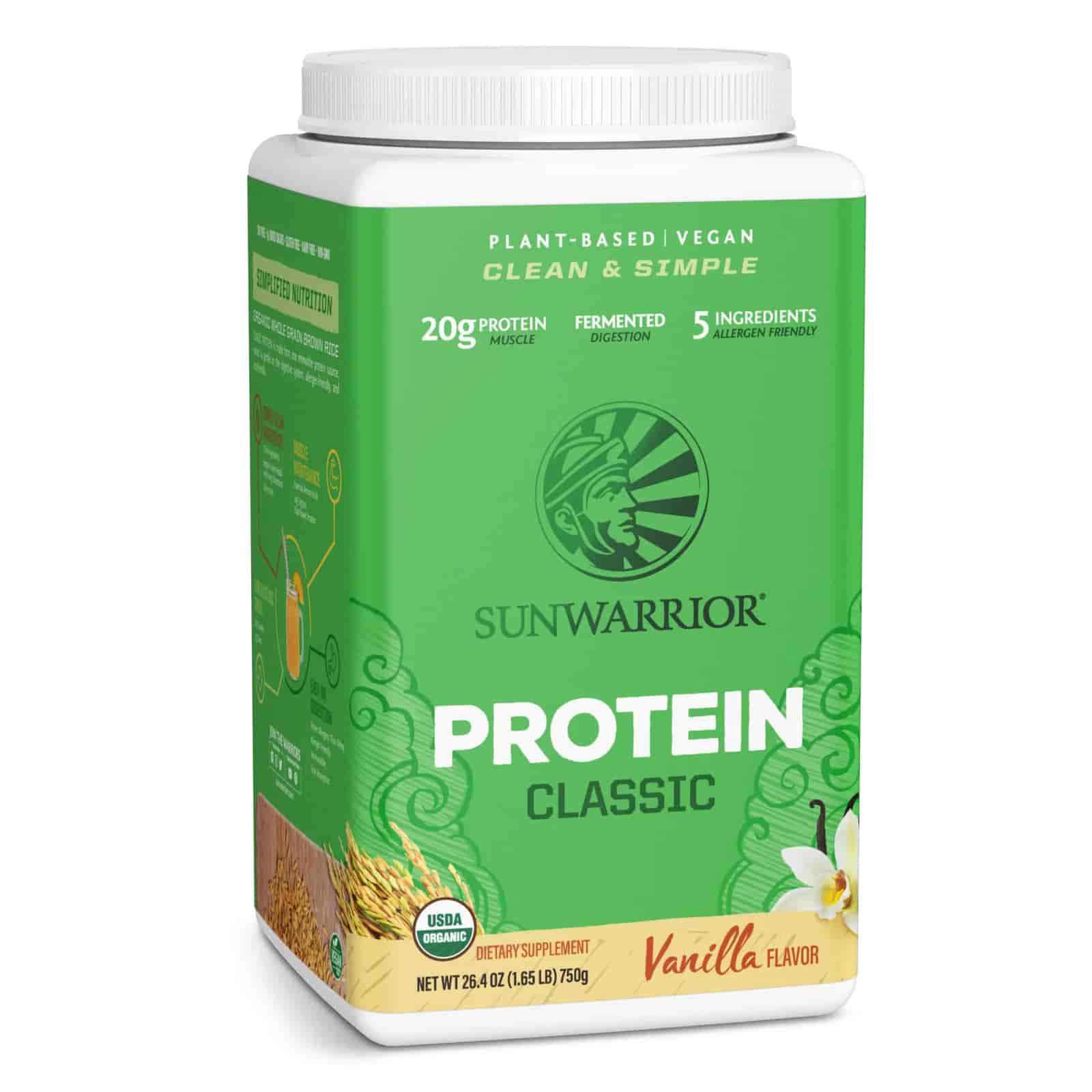 Sunwarrior Protein Classic Vanilj 750g