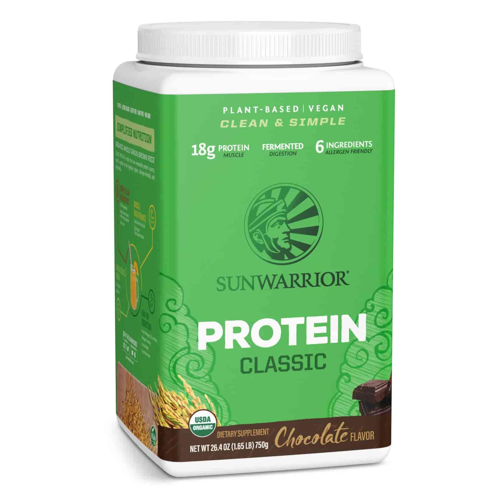 Sunwarrior Protein Classic Choklad 750g