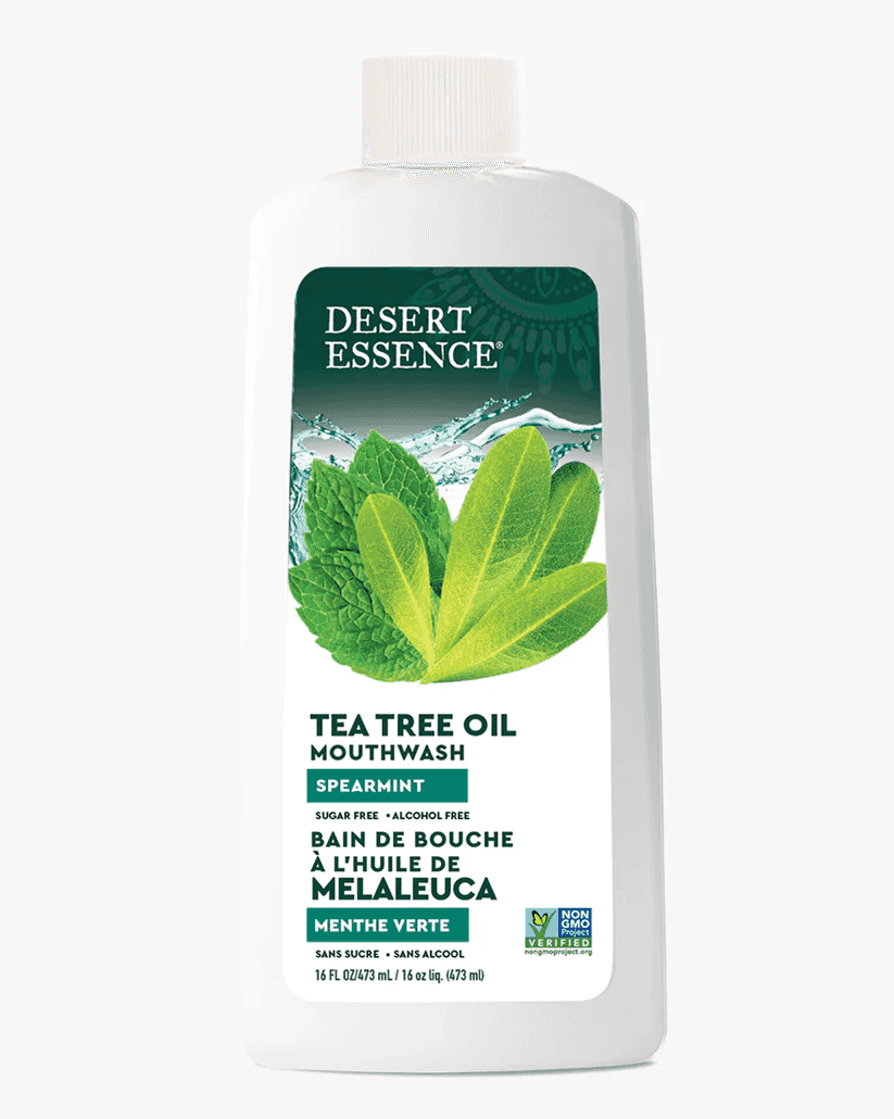 Desert Essence Tea Tree Spearmint Munvatten 473ML