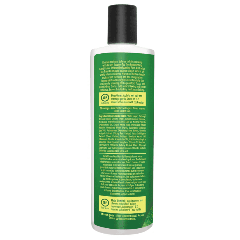 Desert Essence Tea Tree Replenishing  Conditioner with Peppermint and Yucca 375 ml