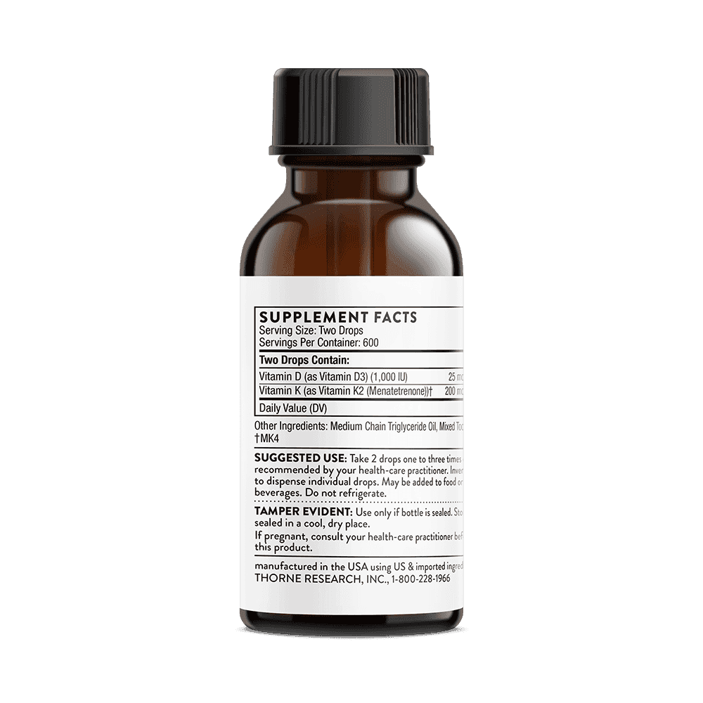 Thorne research D3/K2-Vitamin 30 ml