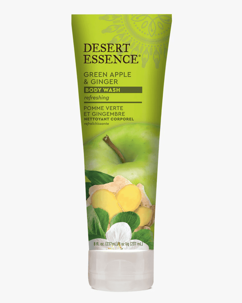 Desert Essence Green Apple & Ginger Body Wash Refreshing 237 ml