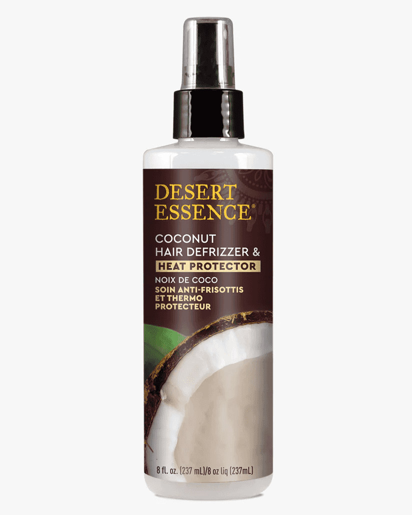 Desert Essence Coconut Hair Defrizzer & Heat Protector 237 ml