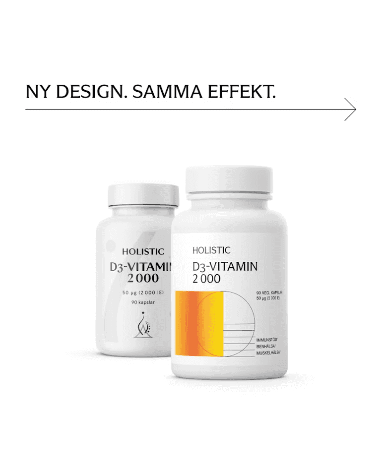 Holistic D3-Vitamin 2000 IU 90 kap