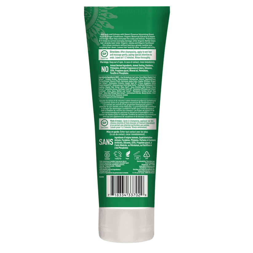 Desert Essence Green Apple & Ginger Conditioner Volumizing 273 ml