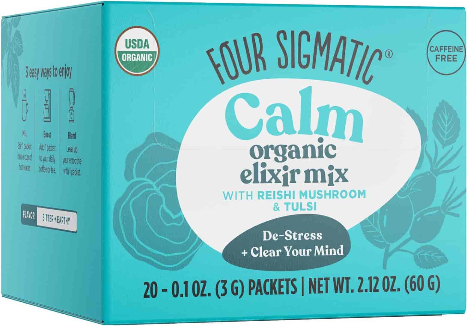 Four Sigmatic Elixir Instant Reishi & Tulsi 20 påsar