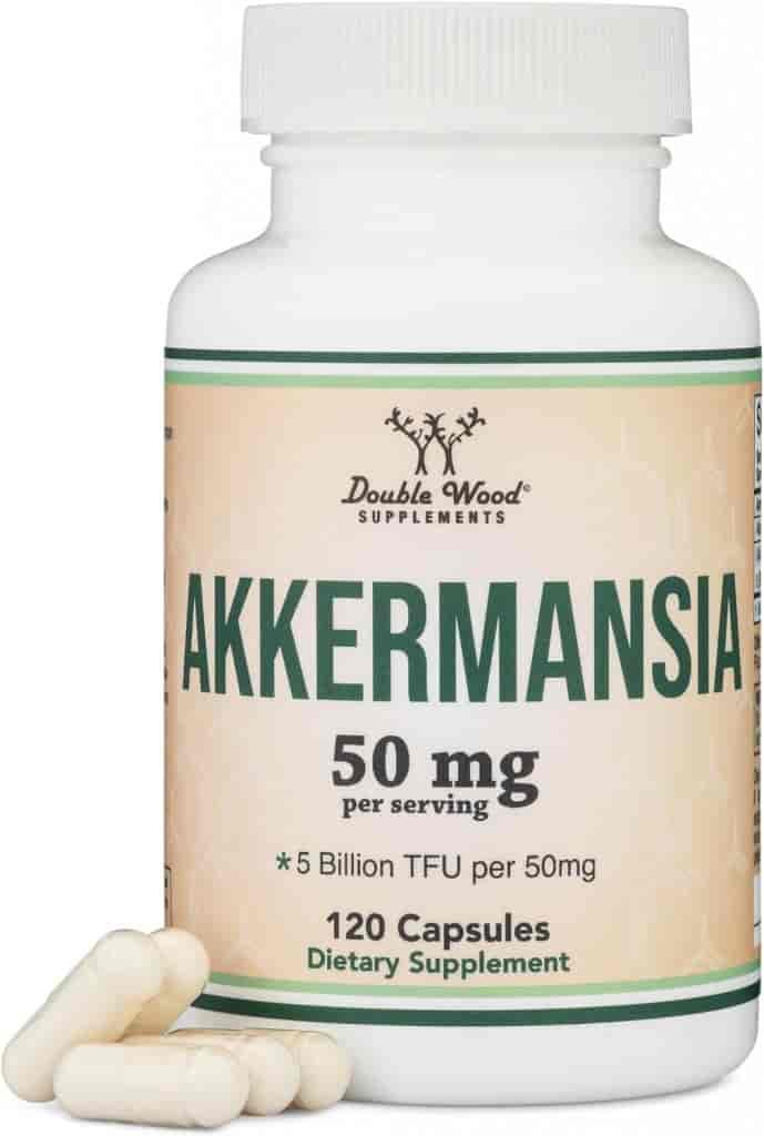 Double Wood Akkermansia 50mg, 120kap