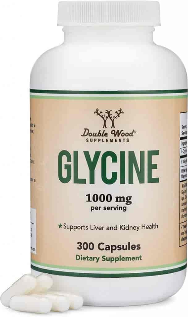 Double Wood Glycine 500mg, 300kap