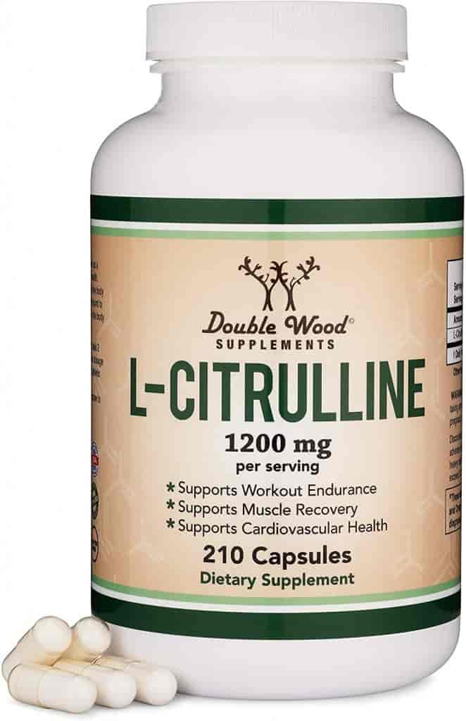 Double Wood L-Citrulline 600mg, 210kap