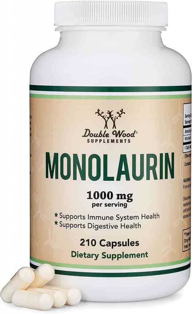 Double Wood Monolaurin 500mg, 210kap