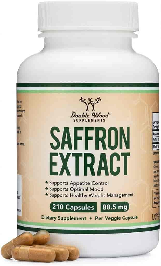 Double Wood Saffron Extract 88.5mg, 210kap