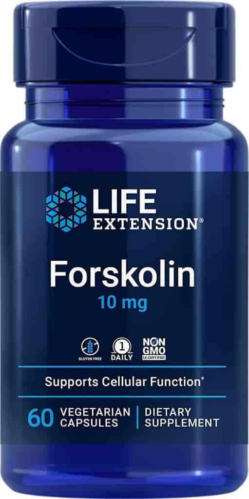 Life Extension Forskolin 10mg 60Kap