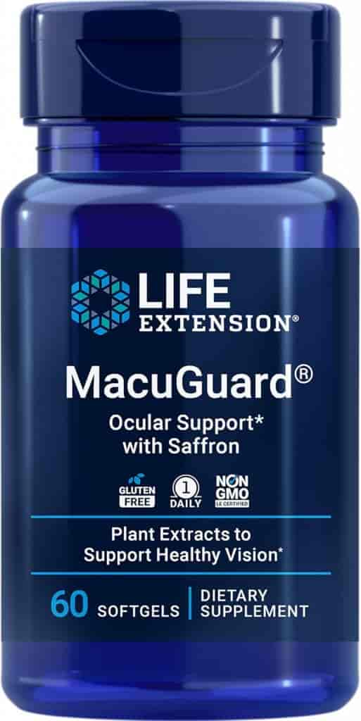 Life Extension MacuGuard 60 Softgels