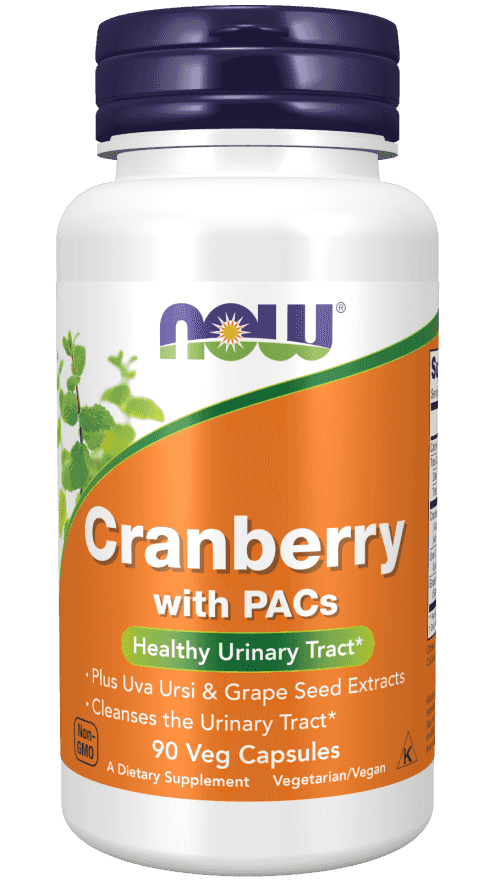 Now Cranberry with PACs 1000 mg, 90 Veg Kap