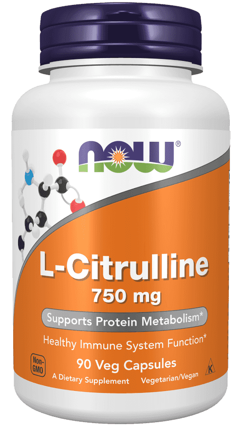 Now L-Citrulline 750 mg 90 Veg Kapslar