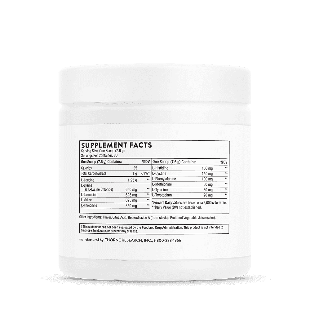 Thorne Research Amino Complex 228g Berry Thorne Research Amino Complex 228g Berry