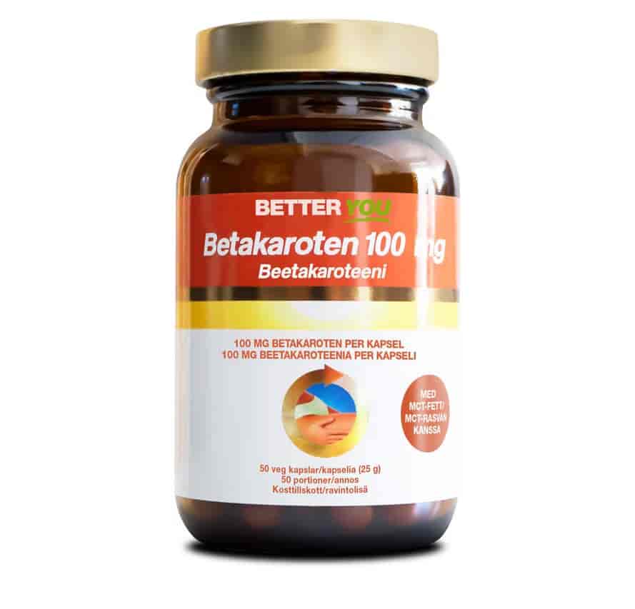 Better You Betakaroten 100 mg 50 kap Better You Betakaroten 100 mg 50 kap