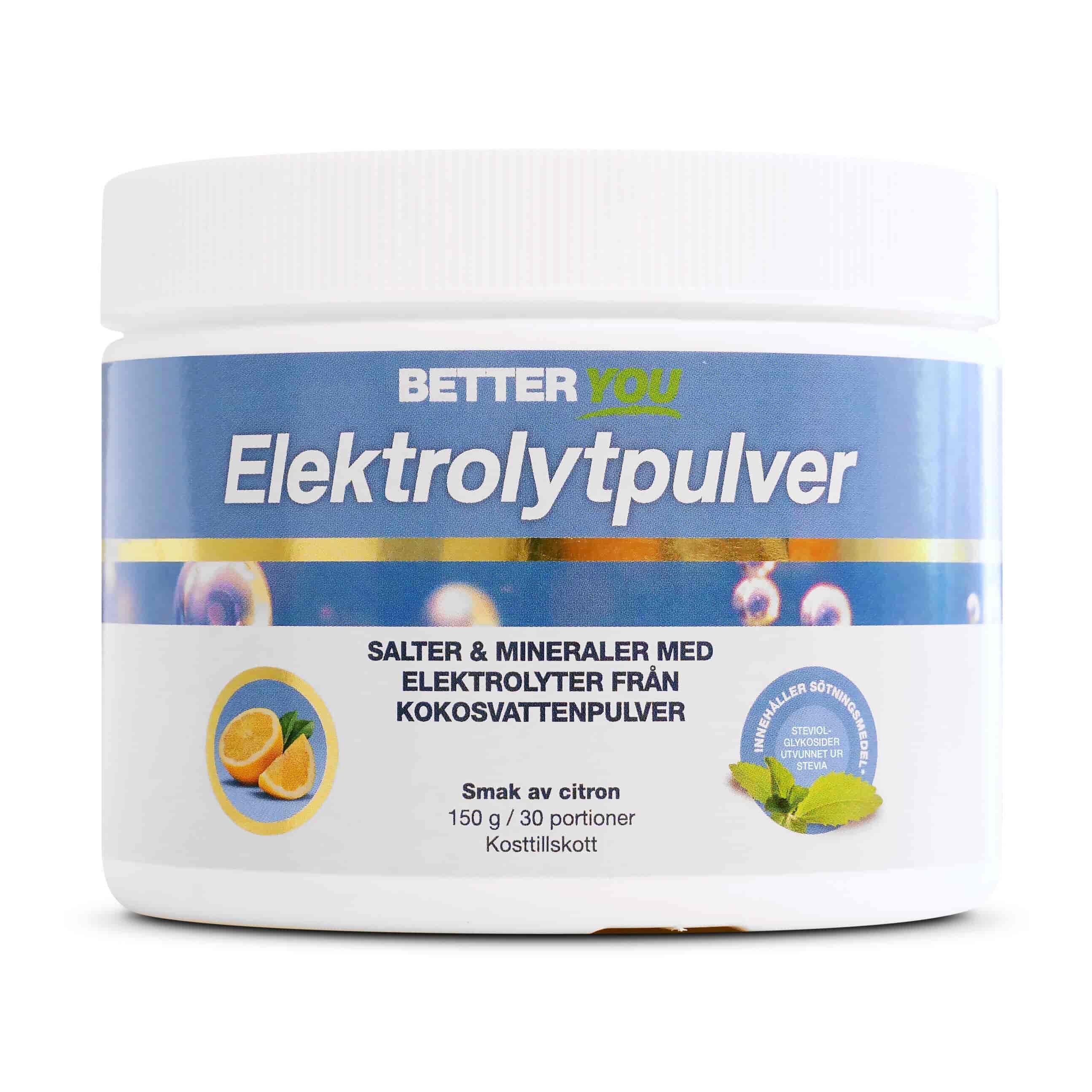 Better You Elektrolytpulver Citron 150 g Better You Elektrolytpulver Citron 150 g