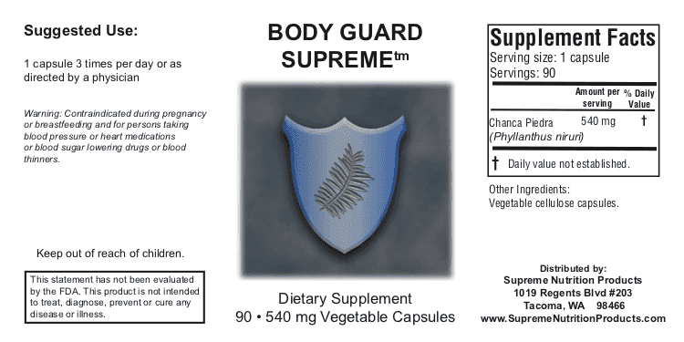 Body Guard Supreme 90kap Body Guard Supreme 90kap