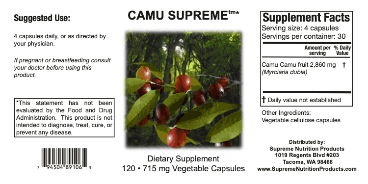 Camu Supreme 120Kap Camu Supreme 120Kap