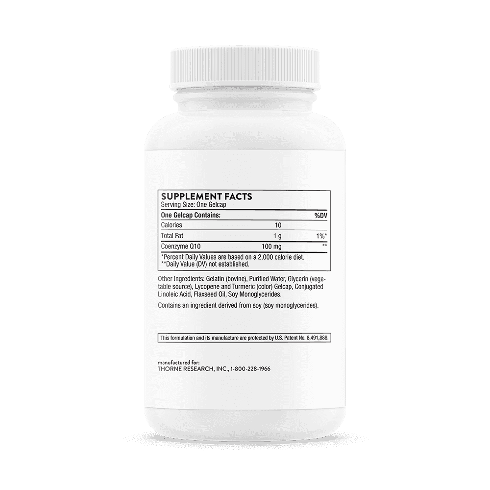 Thorne Research CoQ10 100mg 60kap Thorne Research CoQ10 100mg 60kap