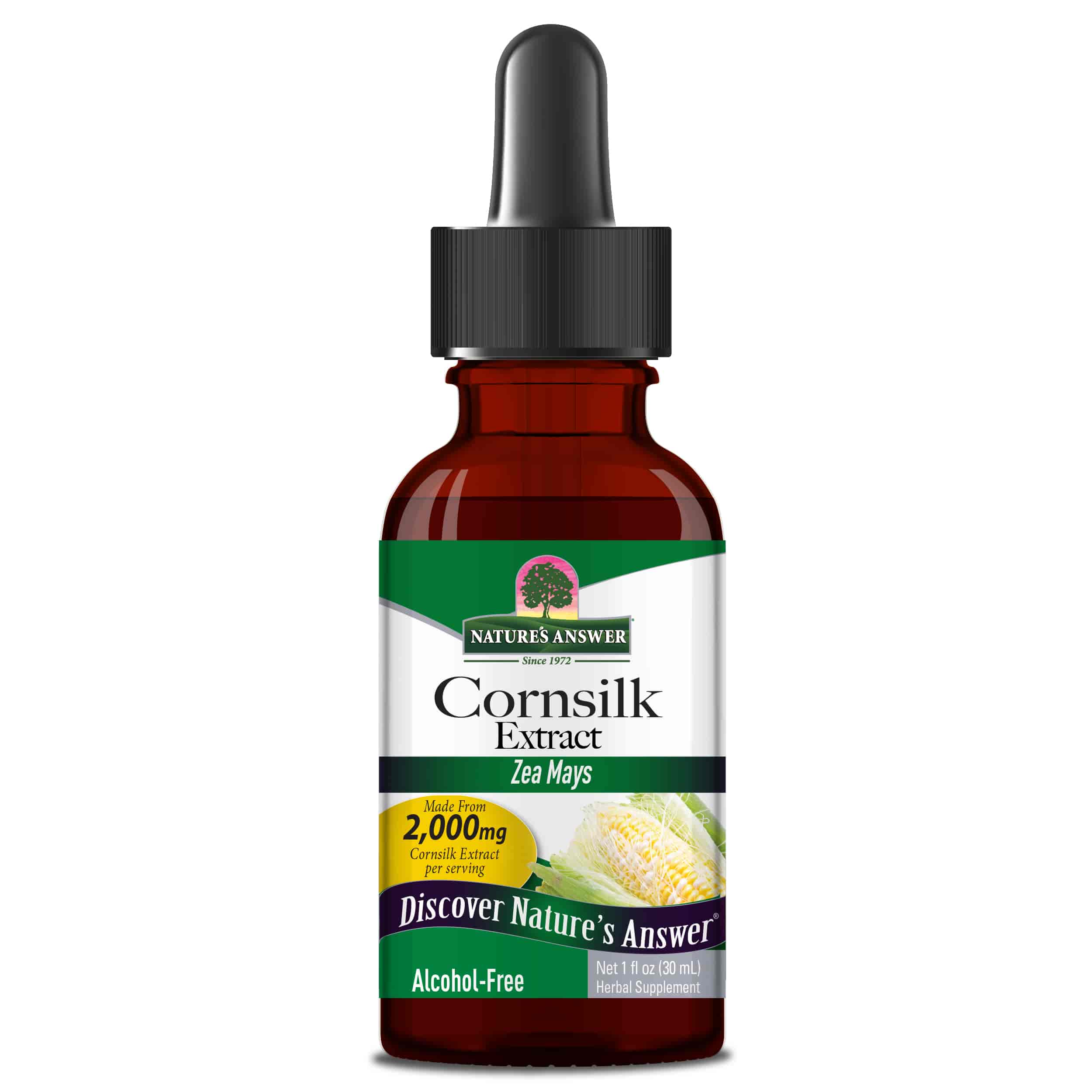 Natures Answer Cornsilk Extrakt, Majssilke 30 ml Natures Answer Cornsilk Extrakt, Majssilke 30 ml