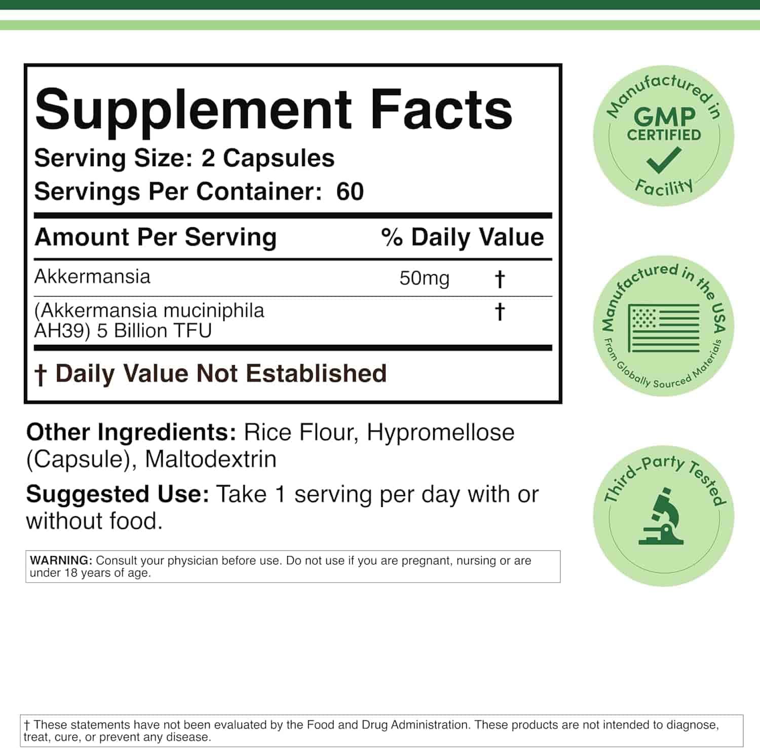 Double Wood Akkermansia 50mg, 120kap Double Wood Akkermansia 50mg, 120kap