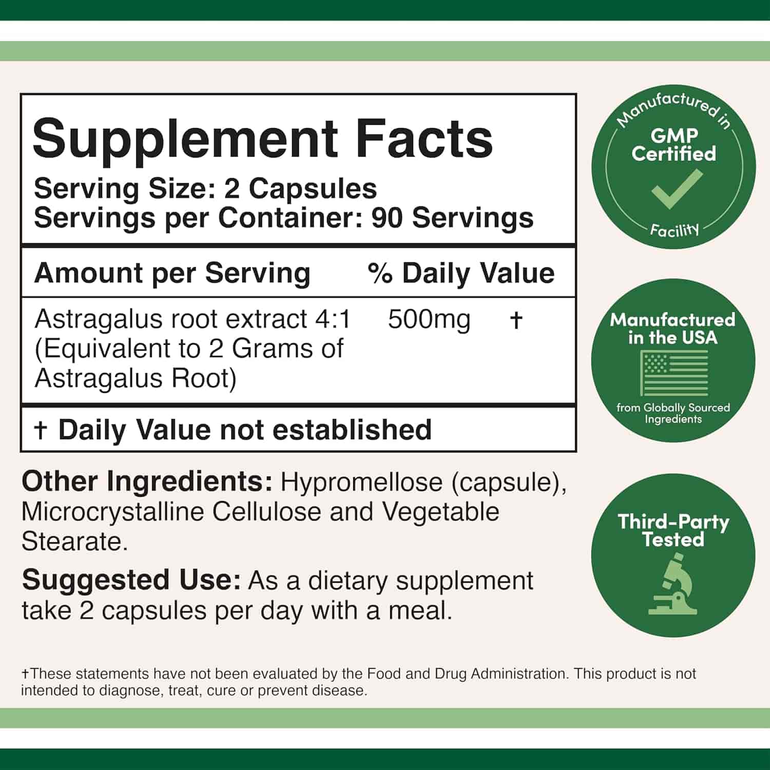 Double Wood Astragalus 250mg, 180kap Double Wood Astragalus 250mg, 180kap