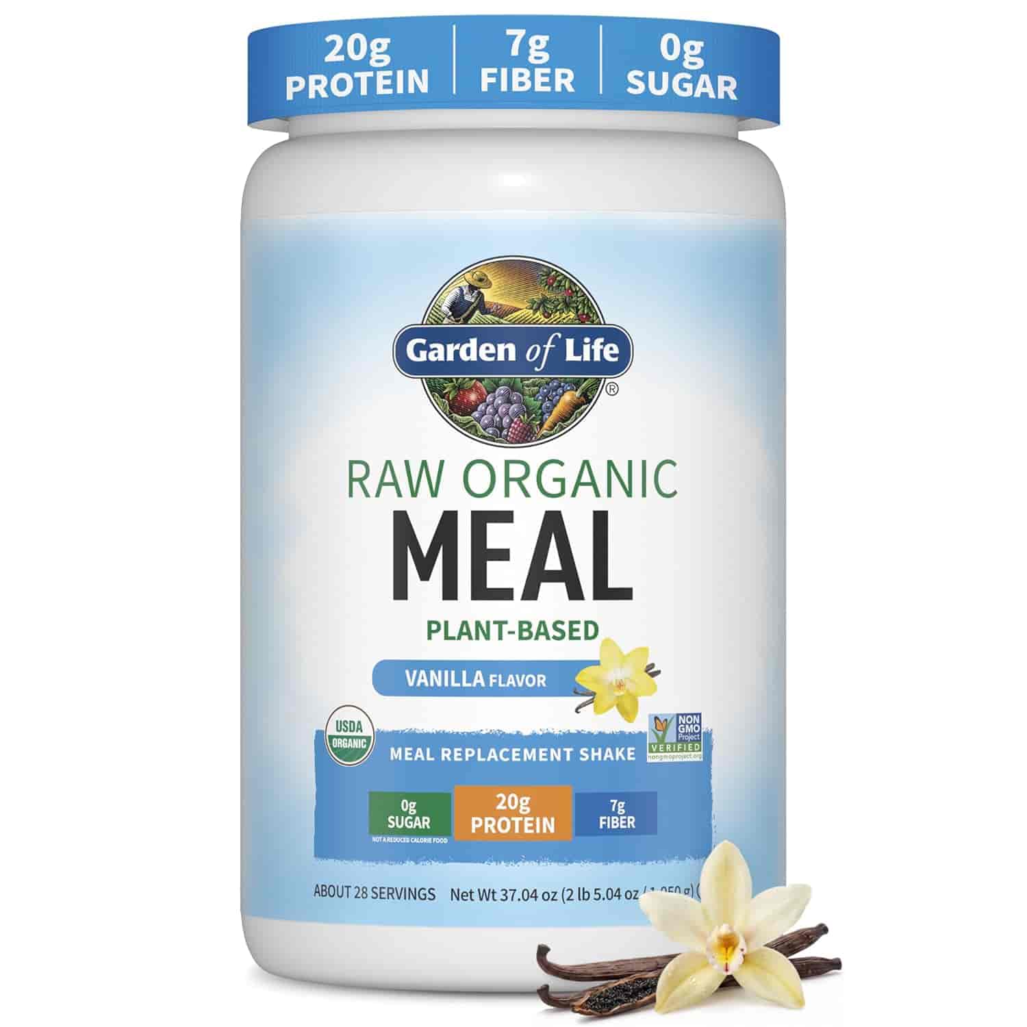 Garden of Life Raw Organic Meal Vanilj 1050g Garden of Life Raw Organic Meal Vanilj 1050g