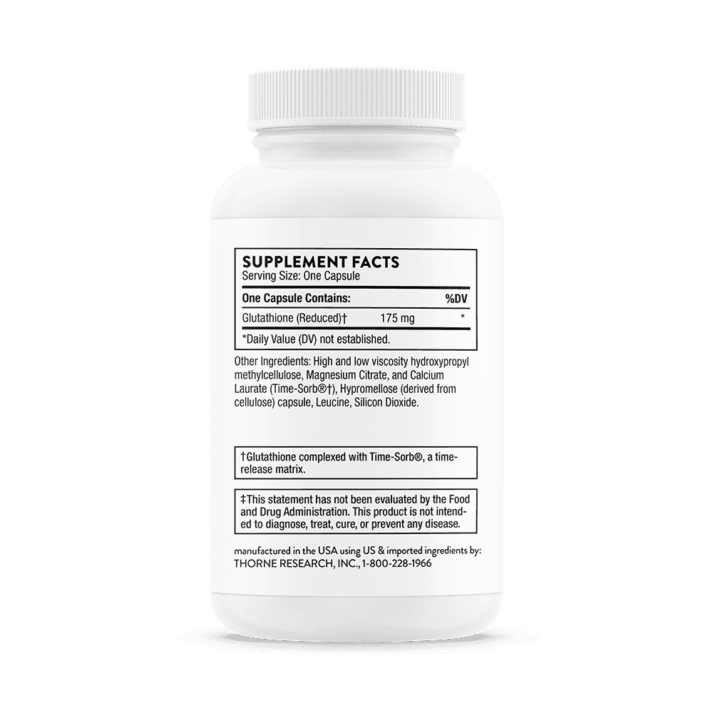 Thorne Research Glutathione-SR 60 kapslar Thorne Research Glutathione-SR 60 kapslar