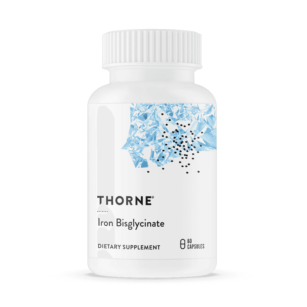 Thorne Research Iron Bisglycinate 60 kapslar Thorne Research Iron Bisglycinate 60 kapslar