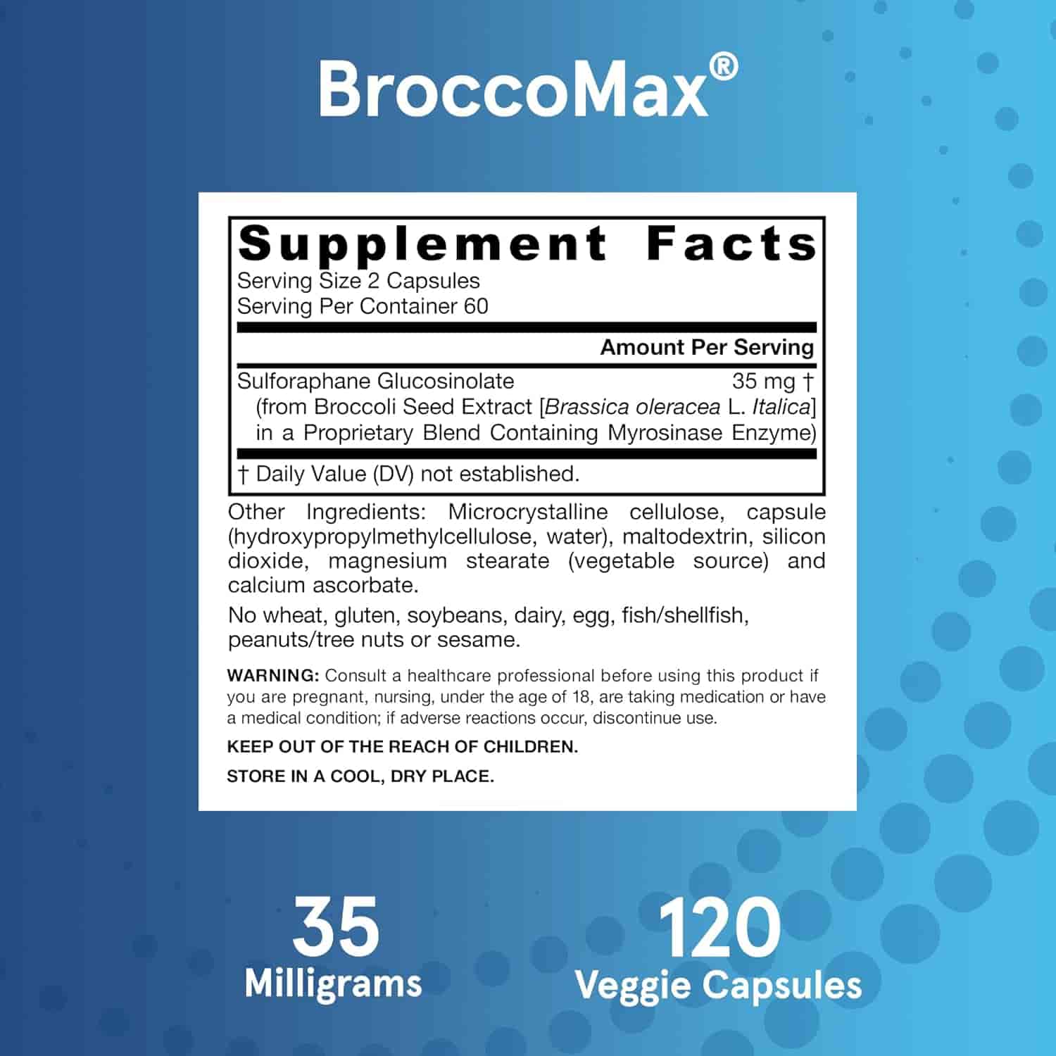 Jarrow Formulas BroccoMax 120 Kapslar Jarrow Formulas BroccoMax 120 Kapslar