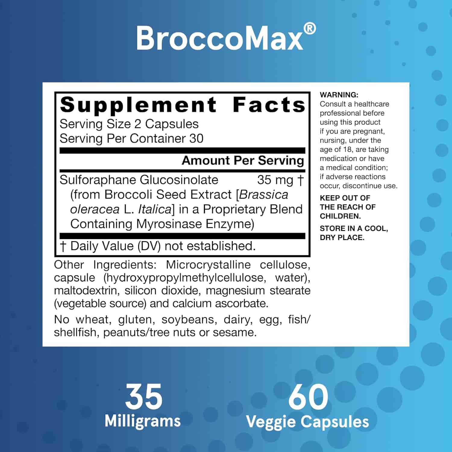 Jarrow Formulas BroccoMax 60 Kapslar Jarrow Formulas BroccoMax 60 Kapslar
