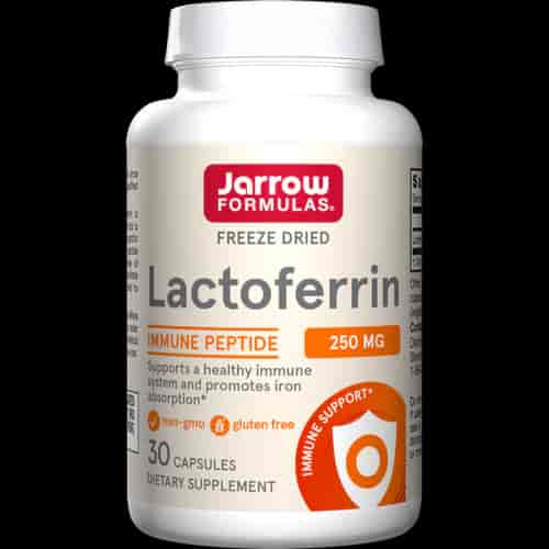 Jarrow Formulas Laktoferrin 250mg 30kap Jarrow Formulas Laktoferrin 250mg 30kap