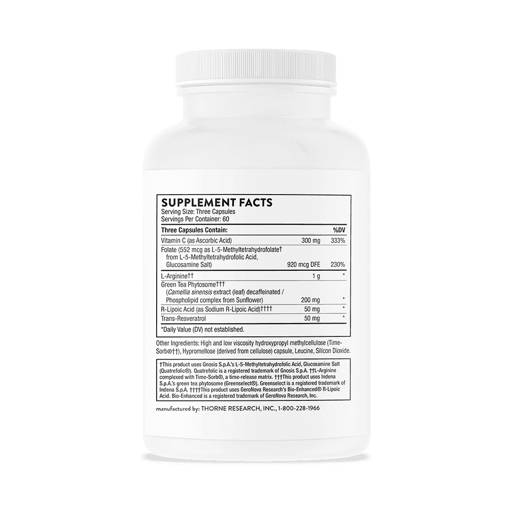 Thorne Research L-Arginine Plus (Perfusia Plus) 180kap Thorne Research L-Arginine Plus (Perfusia Plus) 180kap